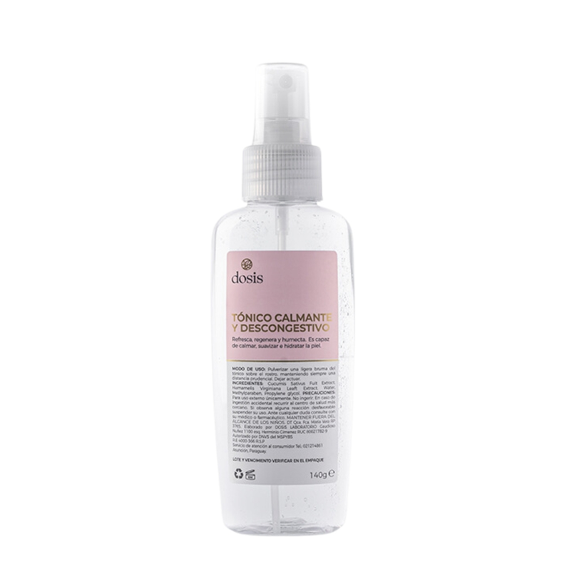 DOSIS TONICO CALMANTE Y DESCONGESTIVO 140ML