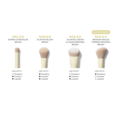MORPHE BUTTERY BLENDS SET DE BROCHAS