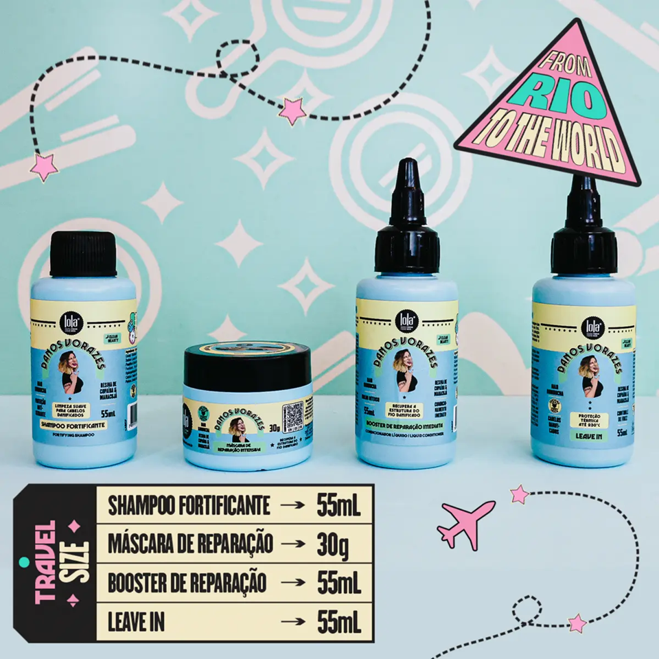 LOLA COSMETICS KIT DANOS VORAZES TRAVEL SIZE