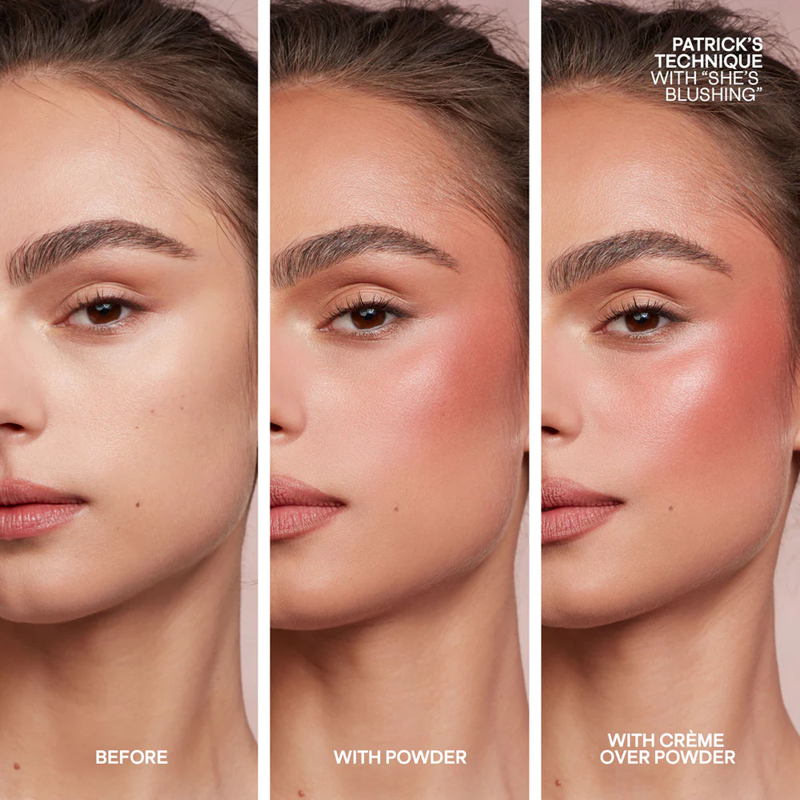 PATRICK TA CREME &amp; POWDER BLUSH DUO - SHE&amp;S BAKED