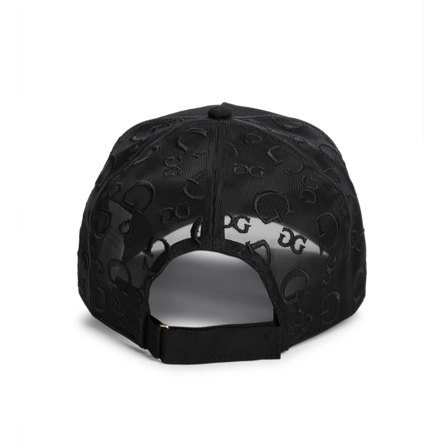 GUESS KEPI MESH BASEBALL HAT - BLACK