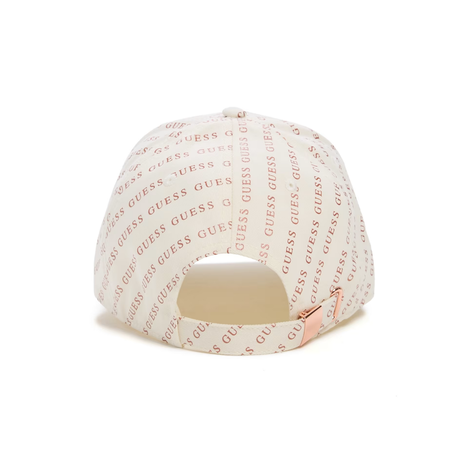 GUESS KEPI GLITTER LOGO HAT - ROSE GOLD