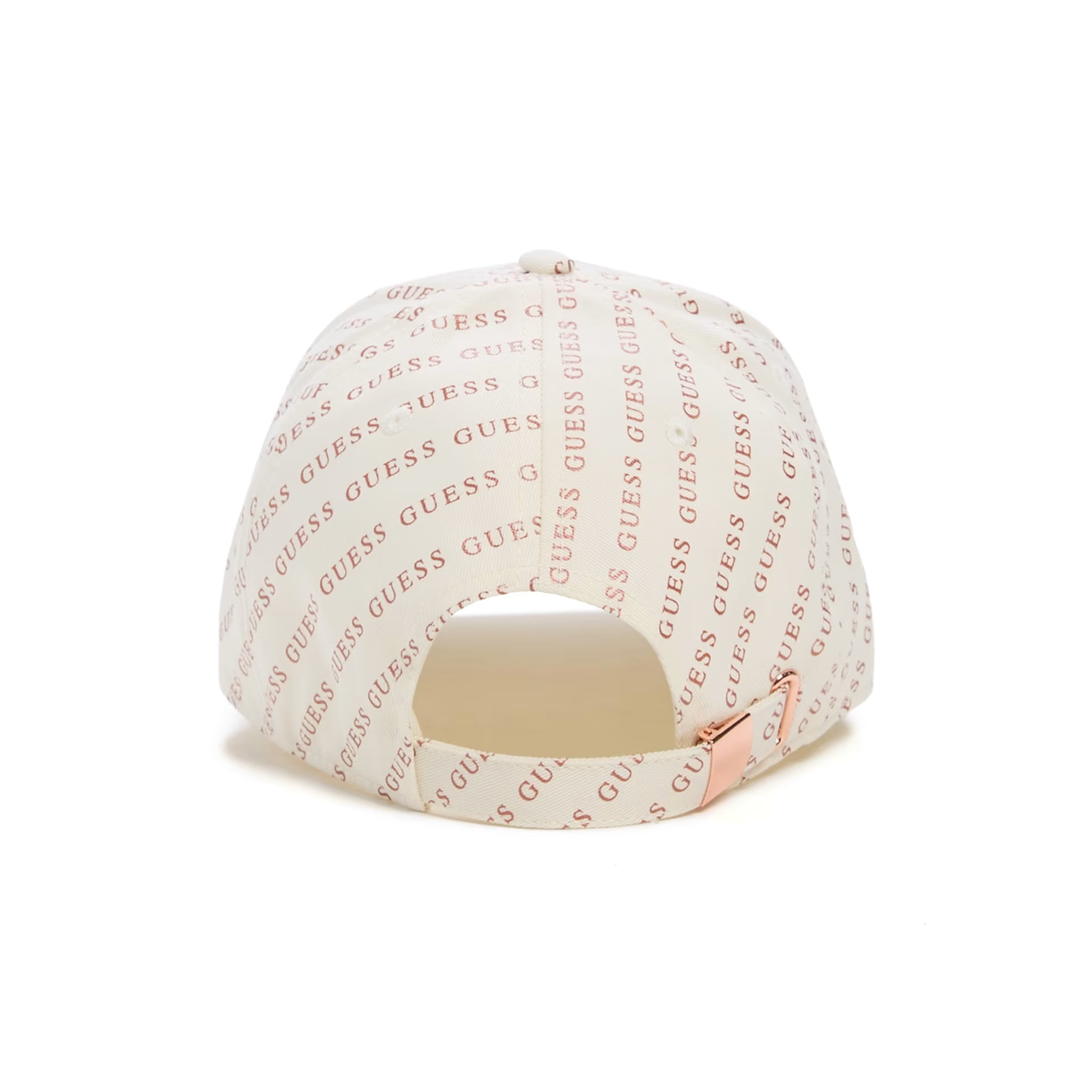 GUESS KEPI GLITTER LOGO HAT - ROSE GOLD