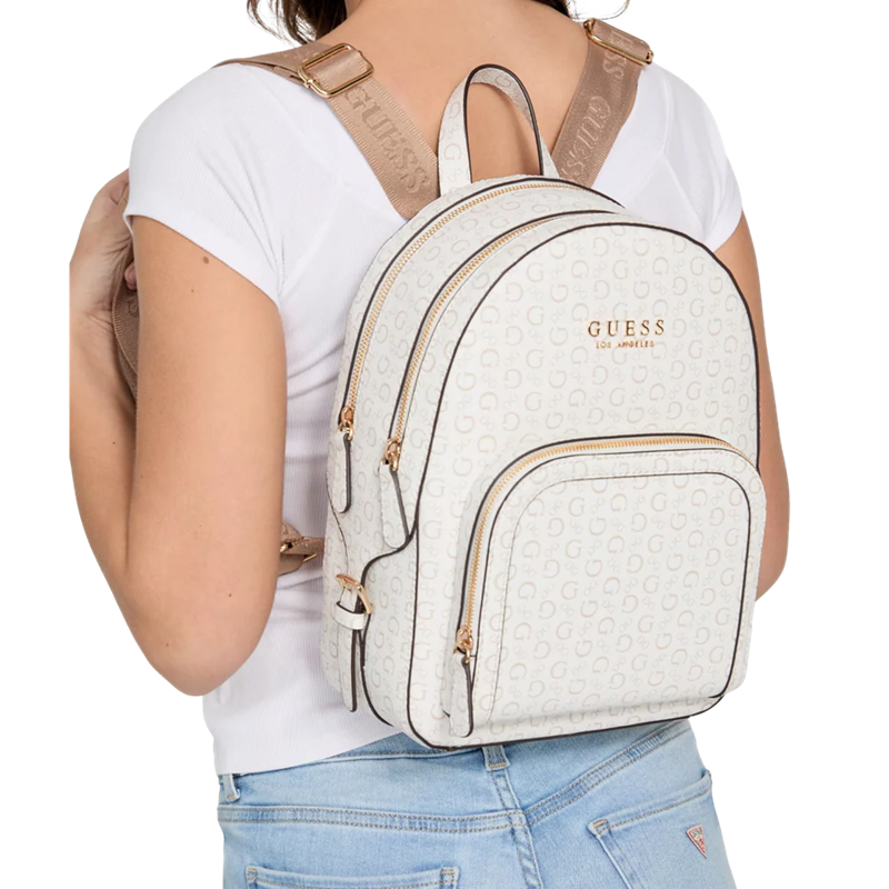 GUESS MOCHILA SAFFRON WHITE