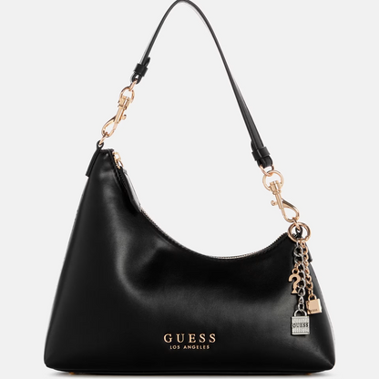 GUESS CARTERA SHOULDER BAG BRANDY BLACK
