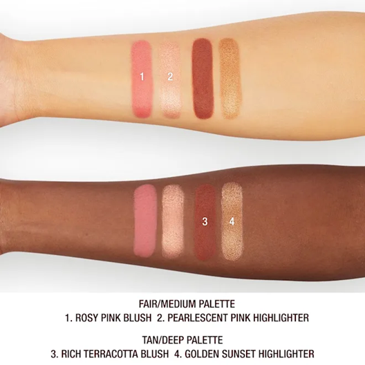 CHARLOTTE TILBURY BLUSH &amp; GLOW GLIDE PALETTE