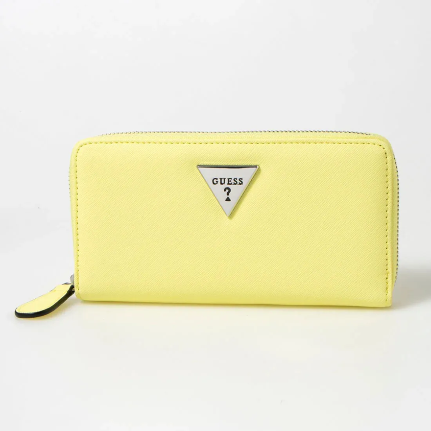GUESS BILLETERA LATHAN - LIME