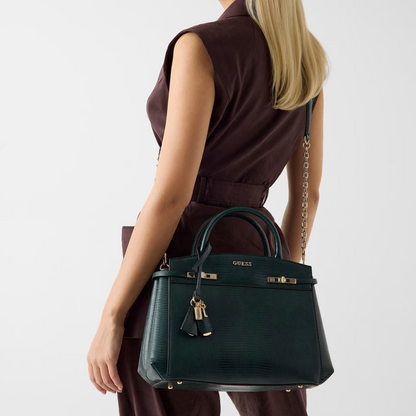 GUESS CARTERA SATCHEL MELINDA FOREST