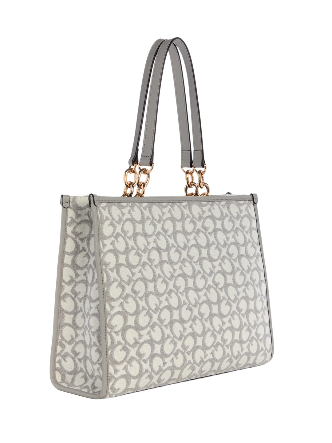 GUESS CARTERA MYRTILLE TOTE CEMENT