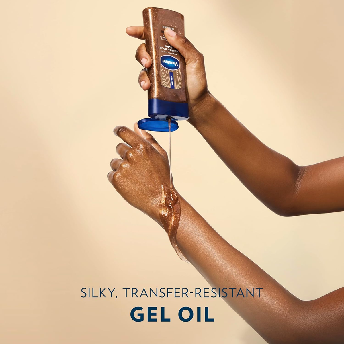 VASELINE SHIMMERING OIL - GOLDEN HOUR GLOW