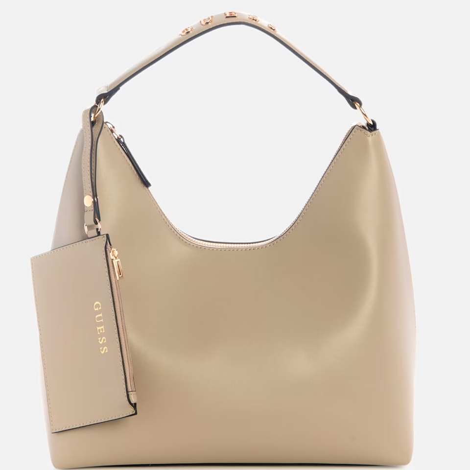 GUESS CARTERA SHOULDER BAG DEMELZA MUSHROOM