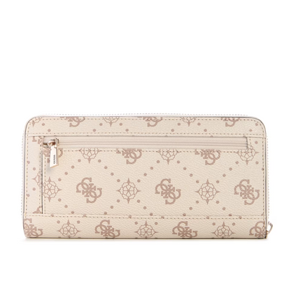 GUESS BILLETERA CARRIE LOGO VANILLA