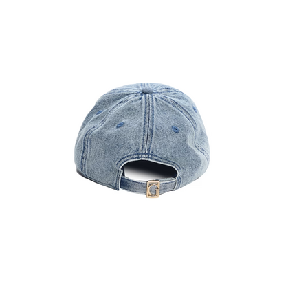 GUESS KEPI DENIM HAT - BLUE