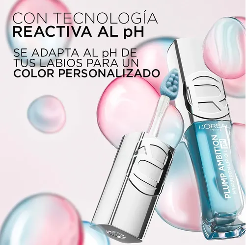 LOREAL PLUMP AMBITION PH COLOR CHANGING HYALURON LIP OIL
