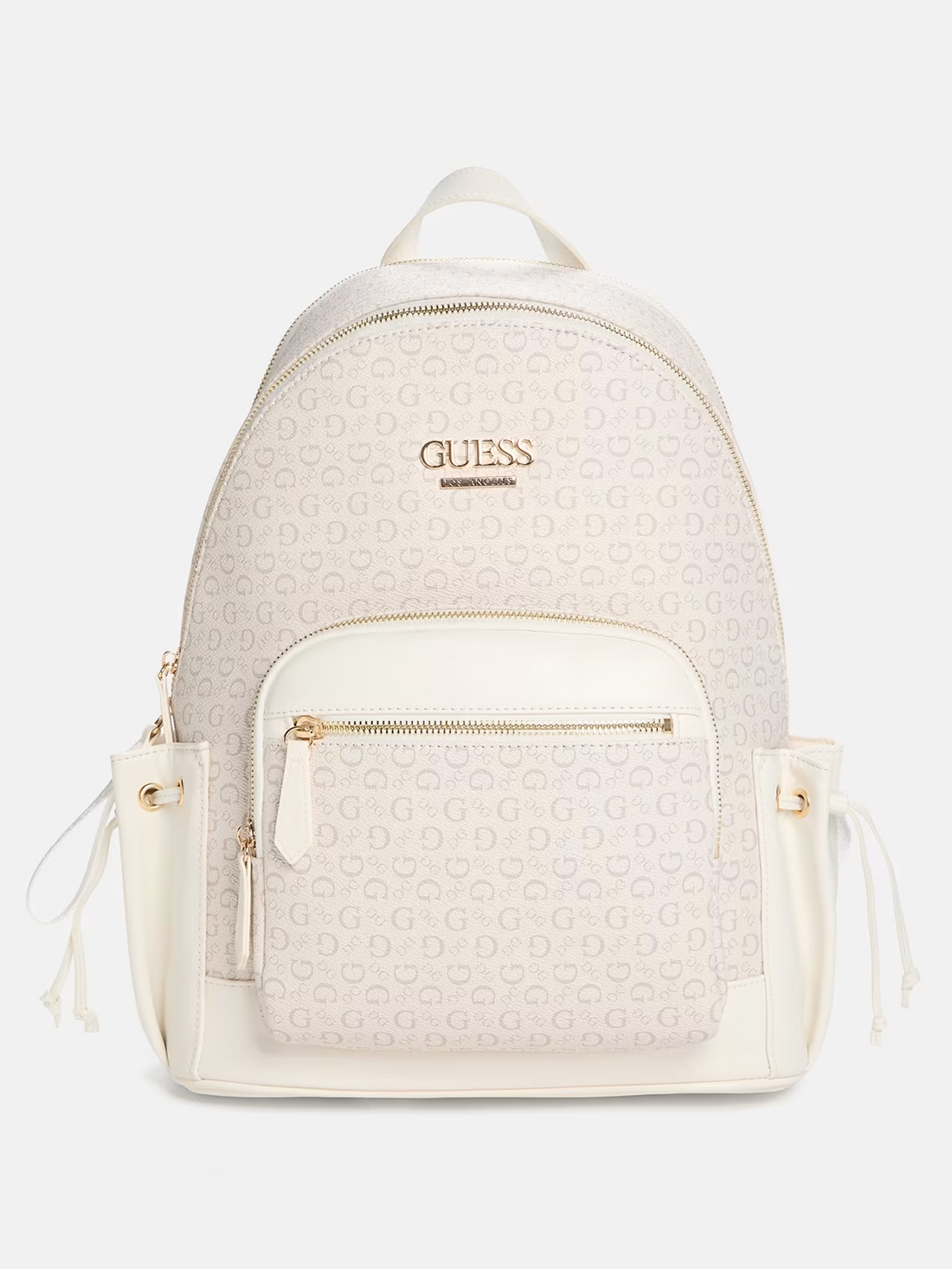 GUESS MOCHILA CHARLI BTS CEMENT WHITE LOGO