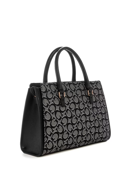 GUESS CARTERA MARVA SATCHEL COAL