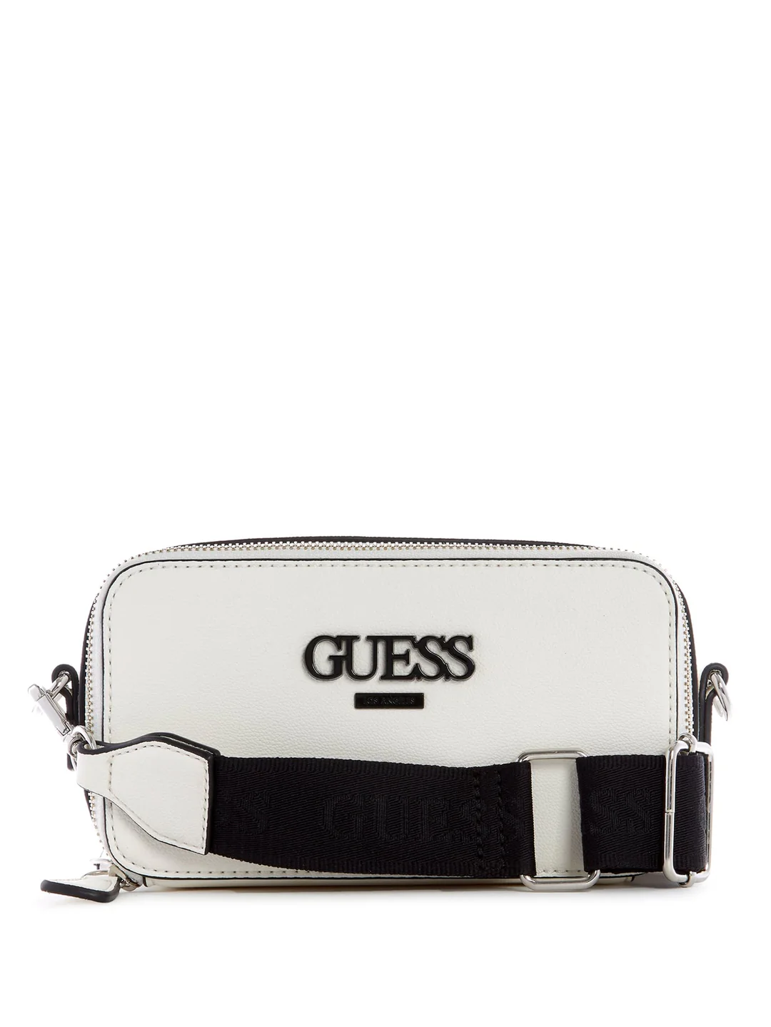 GUESS CROSSBODY LEWISTOWN - WHITE MULTI
