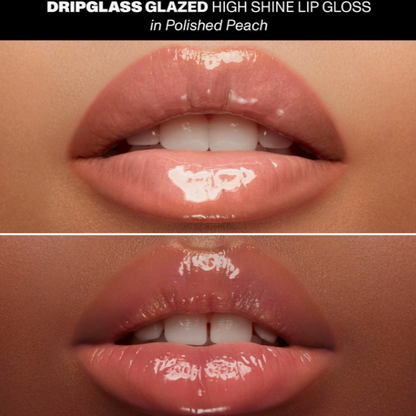 Morphe Polished Peach Dripglass Glazed Lip Gloss