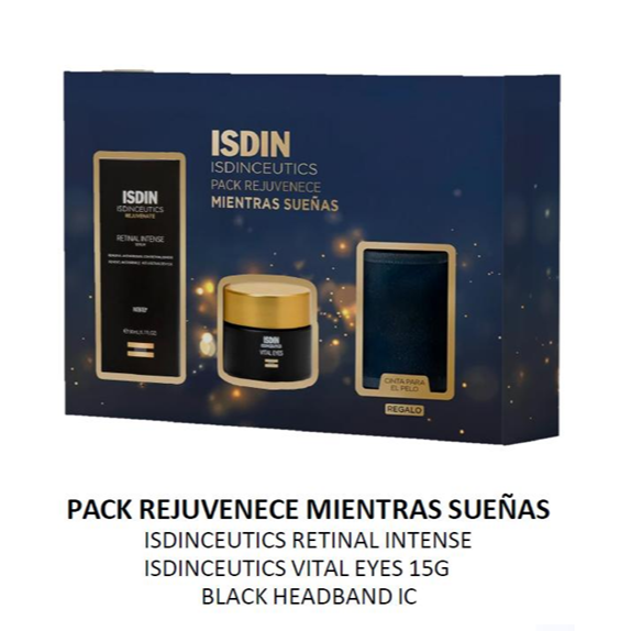 ISDIN KIT RETINAL + VITAL EYES + HEADBAND