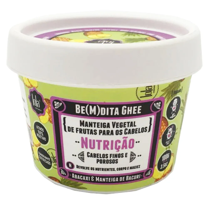 LOLA COSMETICS BEMDITA GHEE MASCARA ABACAXI 100G