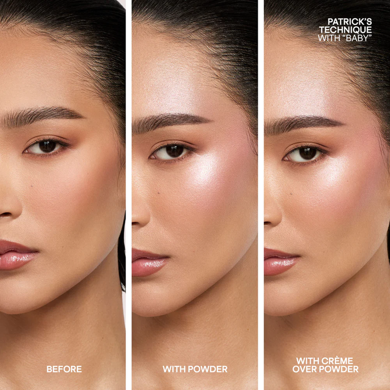 PATRICK TA CREME &amp; POWDER HIGHLIGHTER DUO - BABY