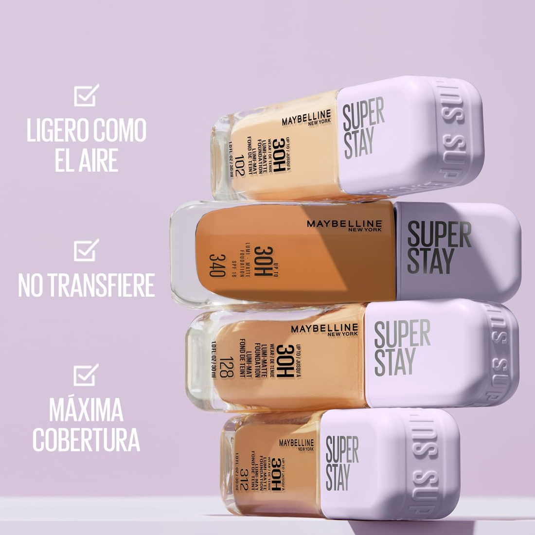 MAYBELLINE SUPER STAY LUMI-MATTE FOUNDATION