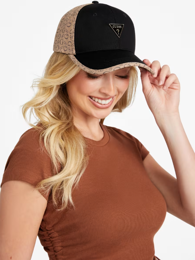 GUESS KEPI COLOR-BLOCK BLACK MULTI