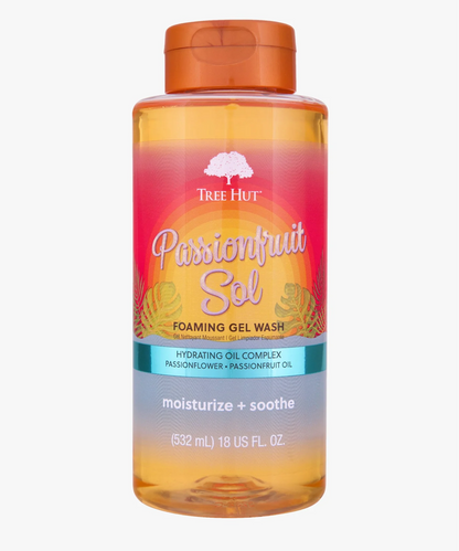 TREE HUT GEL WASH PASSION FRUIT SOL 532ML