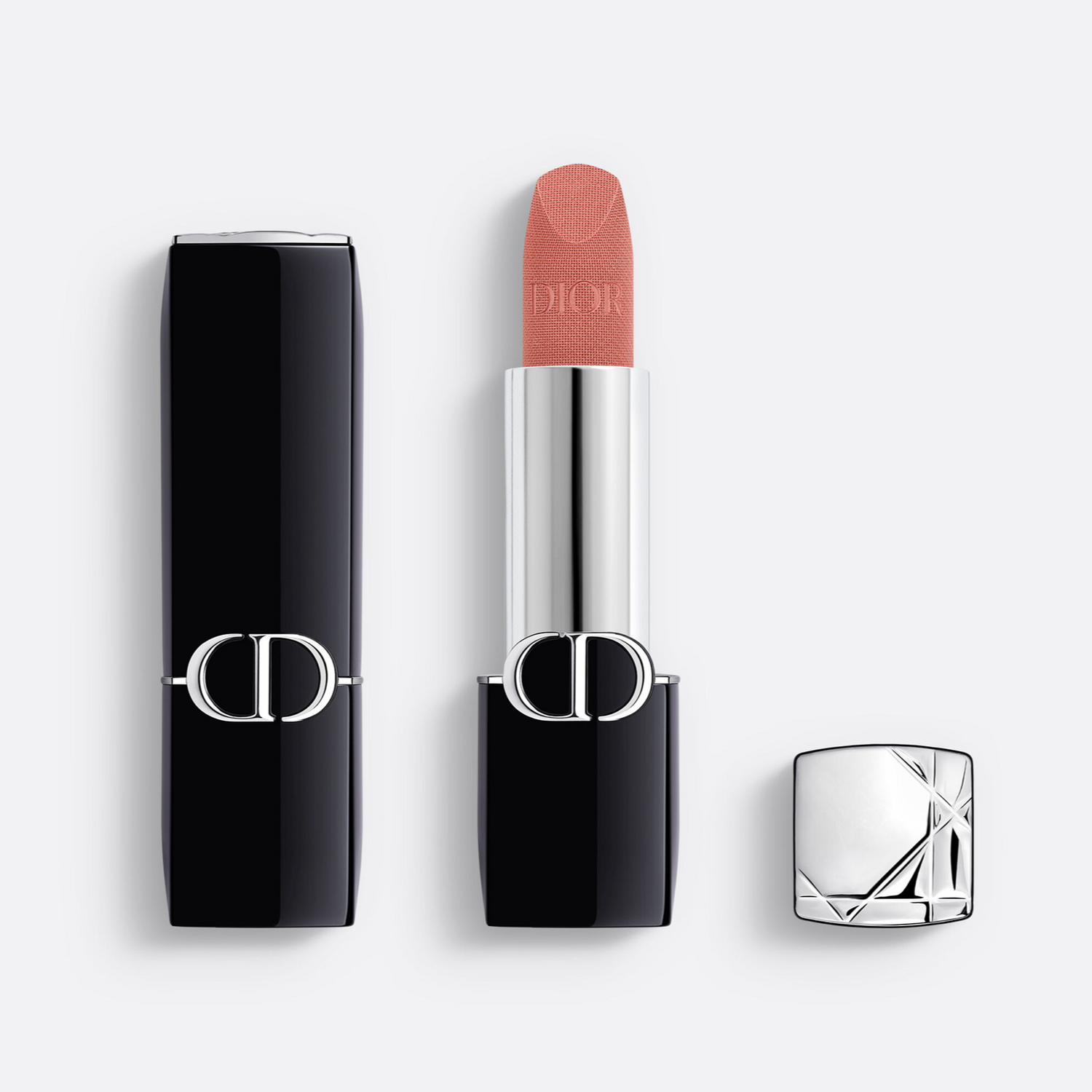 DIOR ROUGE COLOUR VELVET LIPSTICK - 100 NUDE LOOK