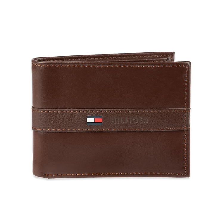 TOMMY HILFIGER BILLETERA MASCULINA COGNAC 31TL22X062
