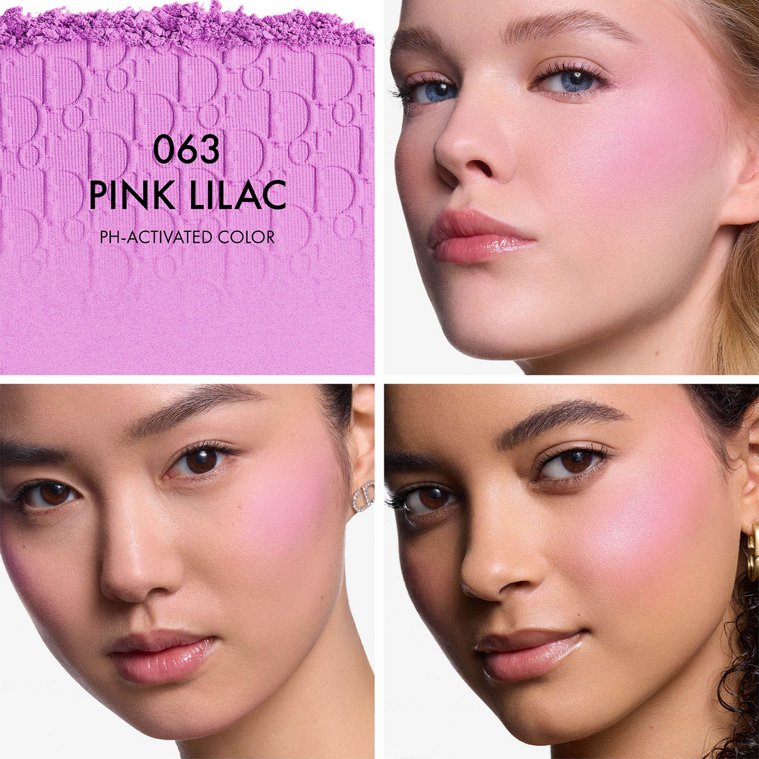 DIOR BACKSTAGE ROSY GLOW POWDER - 063 PINK LILAC