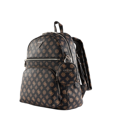 GUESS MOCHILA POWER PLAY MOCHA LOGO