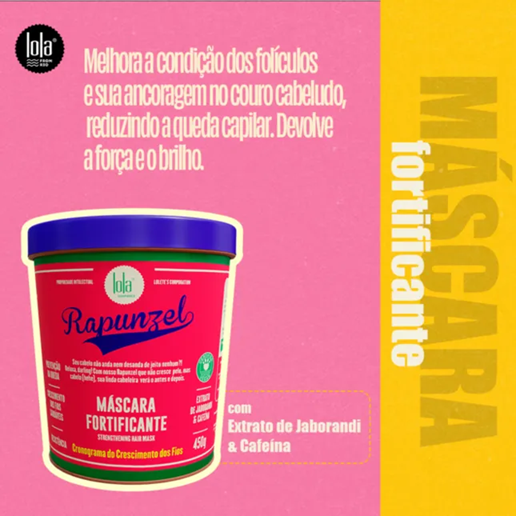 LOLA COSMETICS RAPUNZEL MASCARA TONIFICANTE 450G