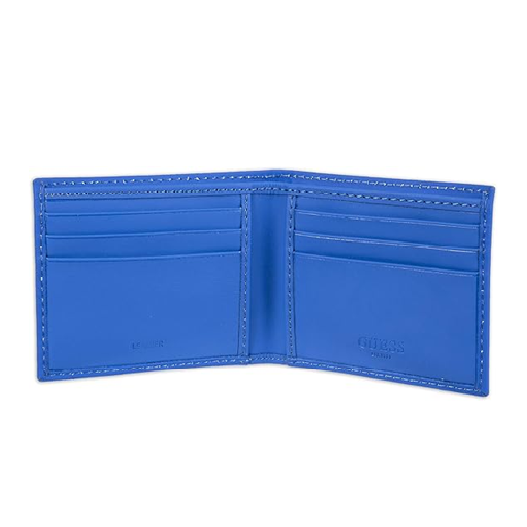 GUESS BILLETERA MASCULINA STYLE BLUE 31GU130056