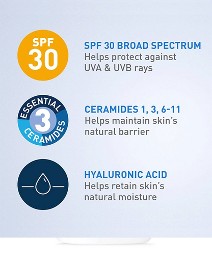 CERAVE ULTRA-LIGHT MOISTURIZING LOTION SPF30 50ML