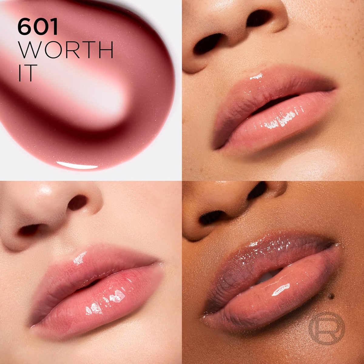 LOREAL GLOSS PLUMP AMBITION - 601 WORTH IT