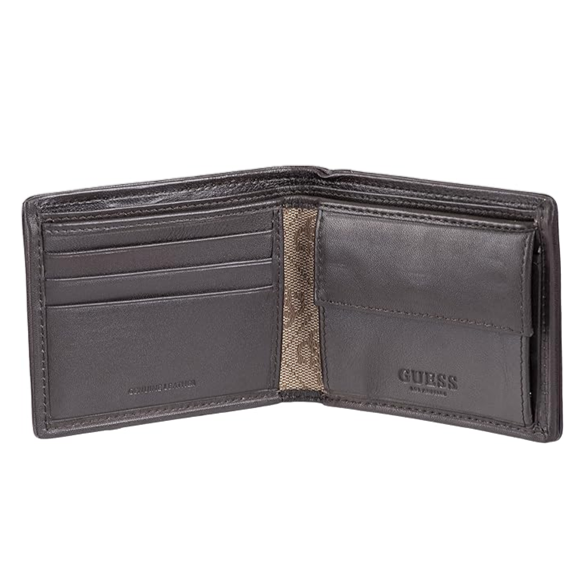 GUESS BILLETERA MASCULINA BROWN 31GU130036
