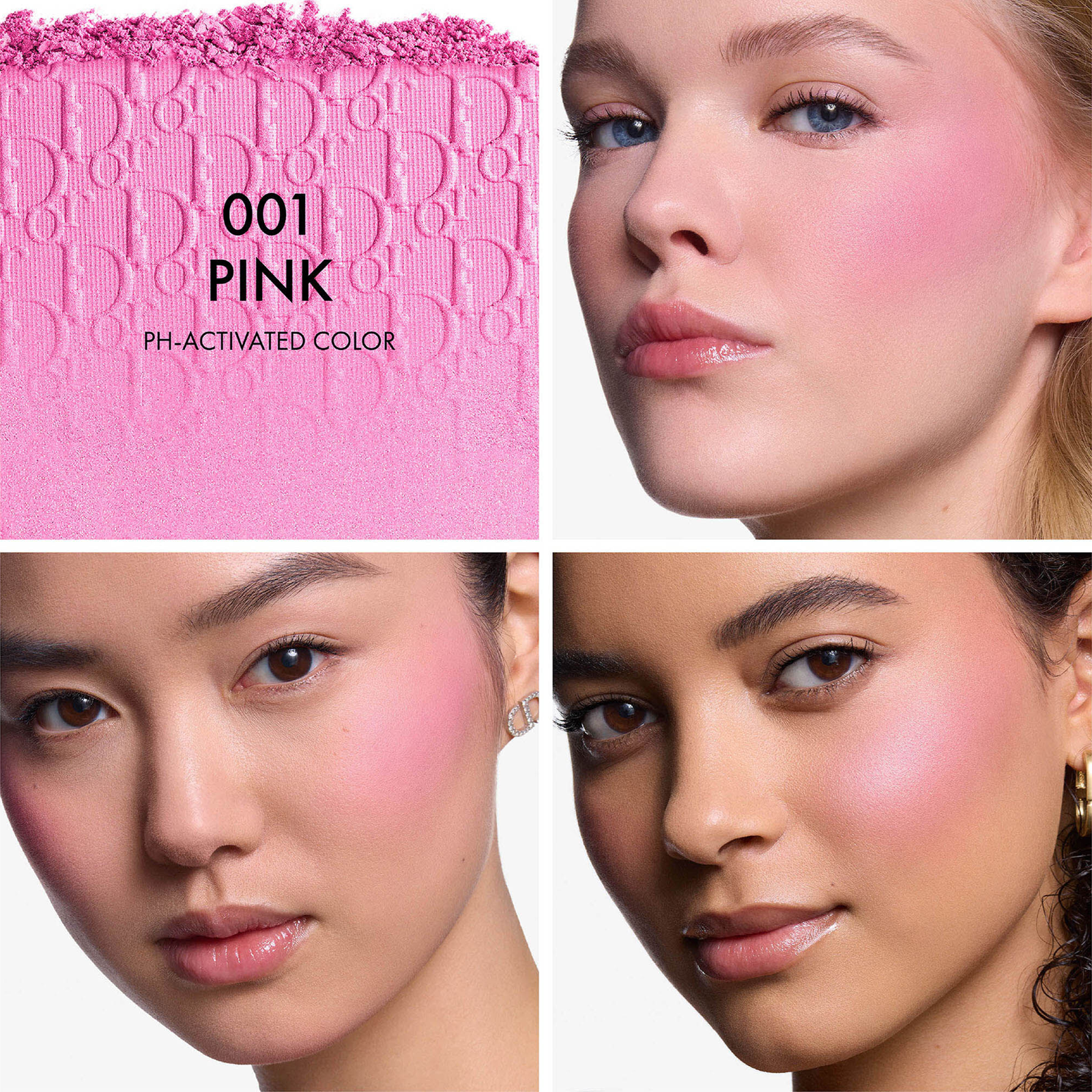 DIOR BACKSTAGE ROSY GLOW POWDER - 001 PINK