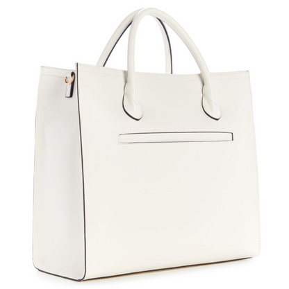 GUESS CARTERA TOTE BAG CARACARA CREAM