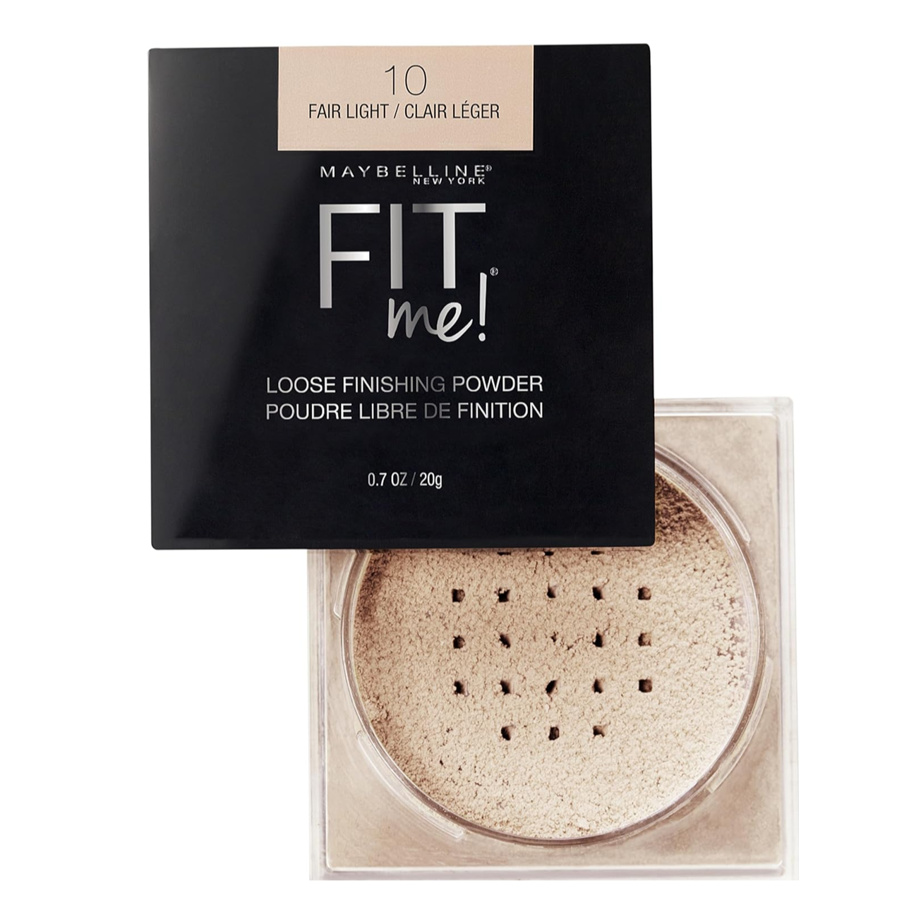 MAYBELLINE FIT ME LOOSE FINISHING POWDER - 10 FAIR LIGHT