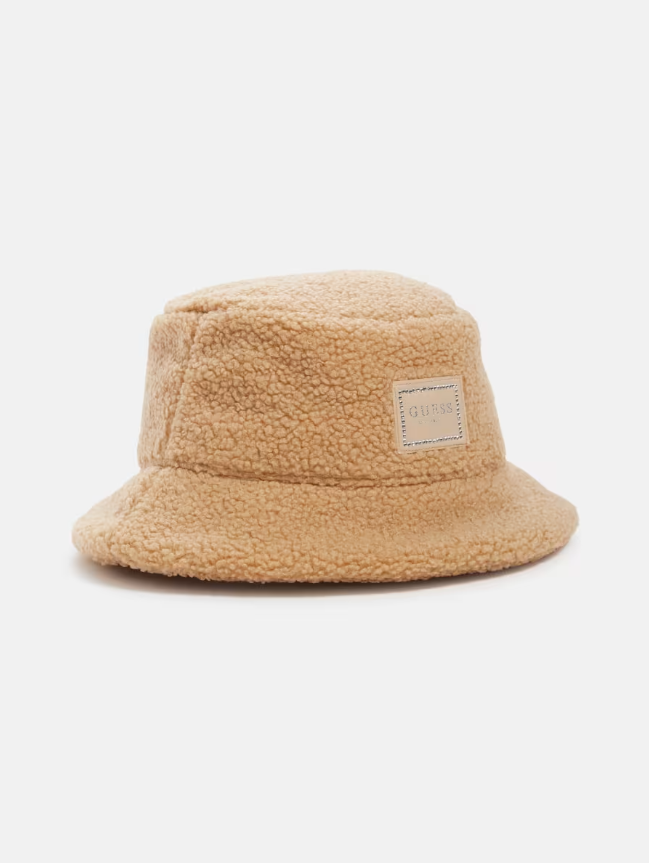 GUESS SOMBRERO BUCKET TEDDY - TAN