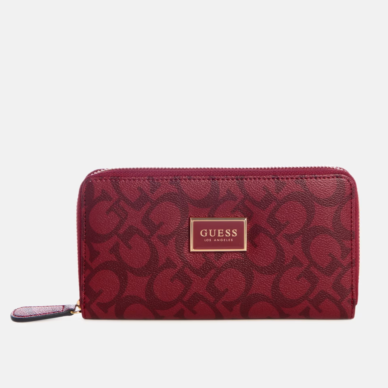 GUESS BILLETERA ABREE SLG BLACK CHERRY