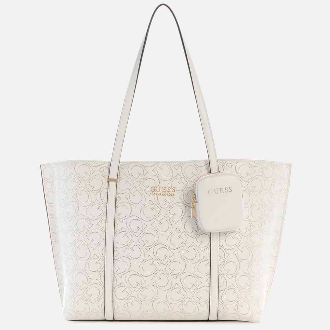 GUESS CARTERA TOTE BAG RUE WHITE