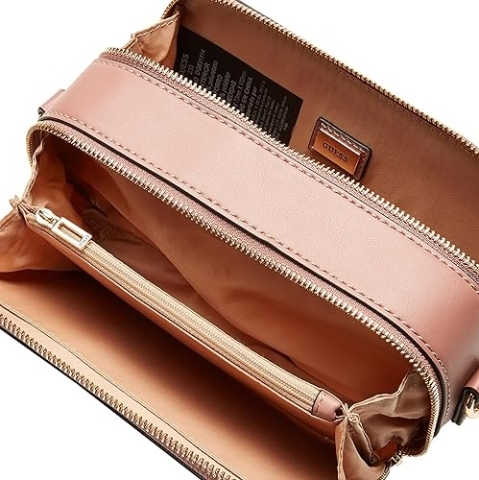 GUESS CROSSBODY LEWISTOWN - BLUSH MULTI