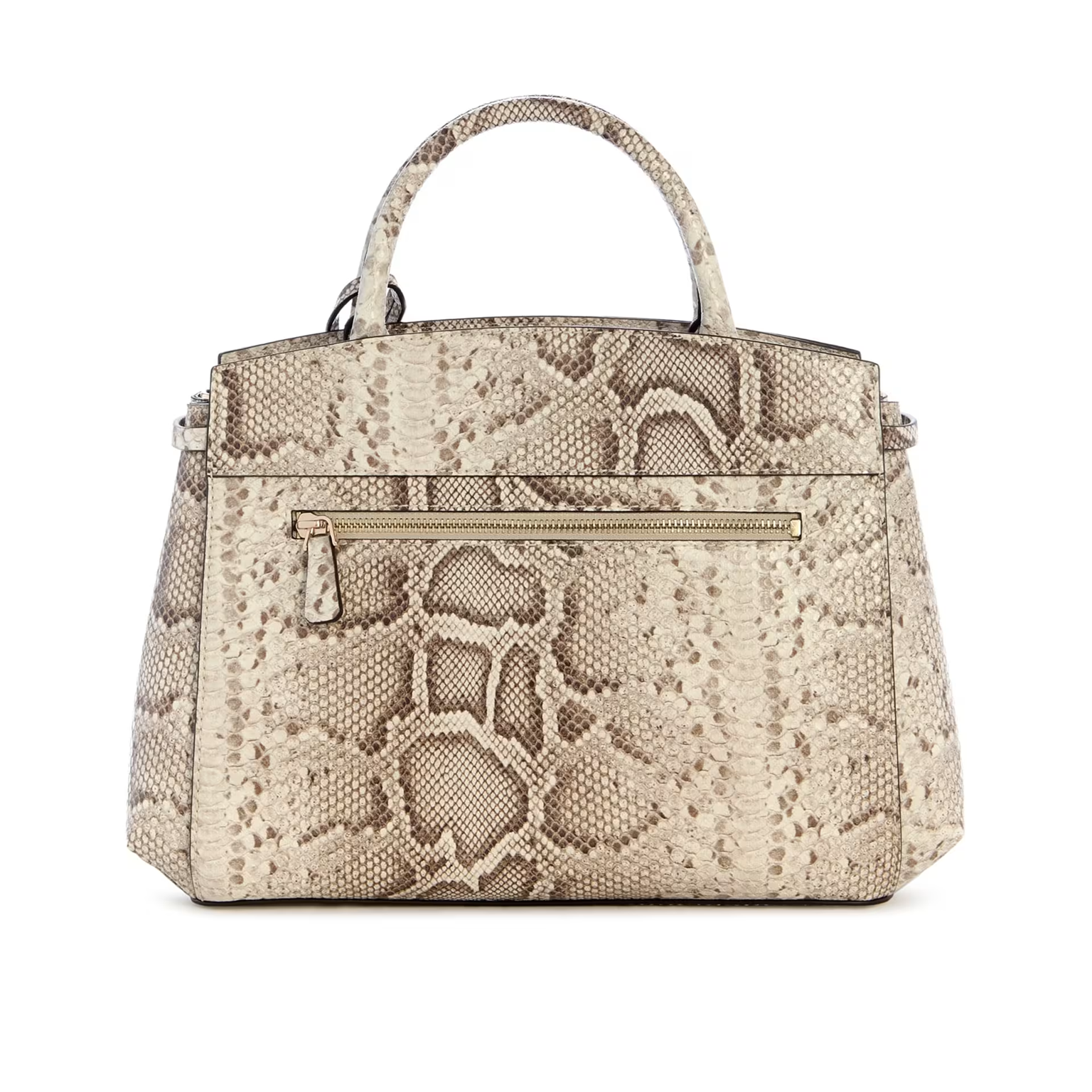 GUESS CARTERA SATCHEL MELINDA NATURAL