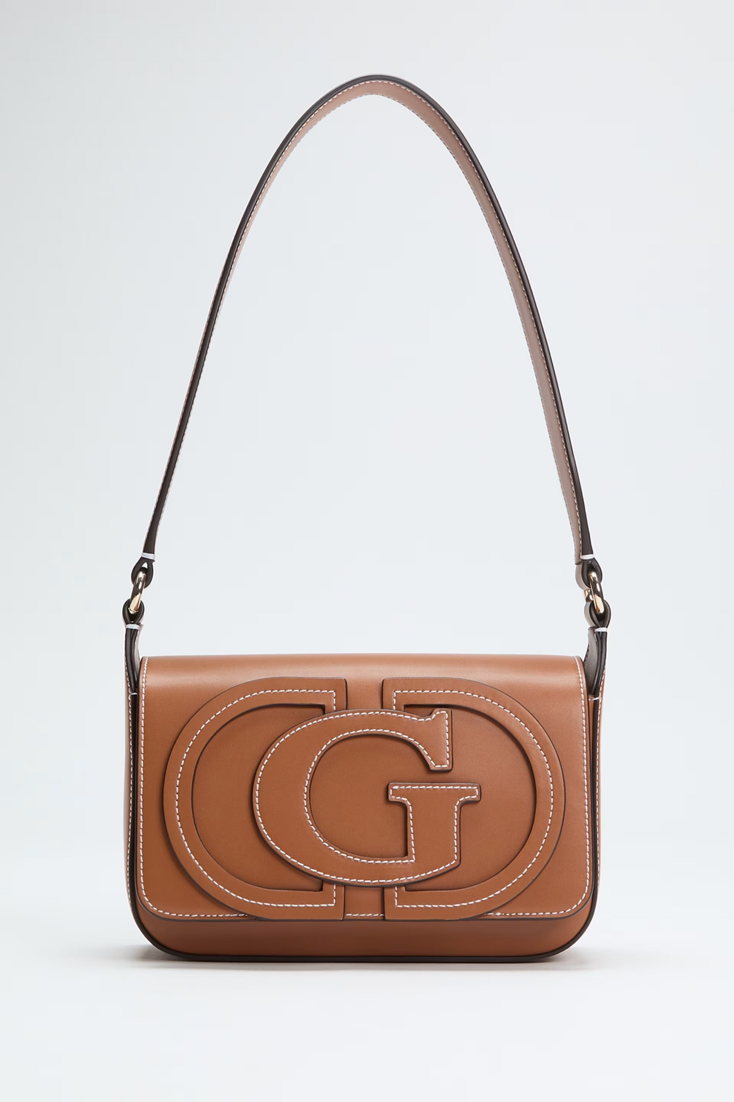 GUESS CARTERA RUBY CAMEL LOGO BAG