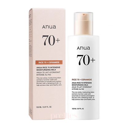 ANUA RICE 70+ INTENSIVE MOISTURIZING MILK 150ML