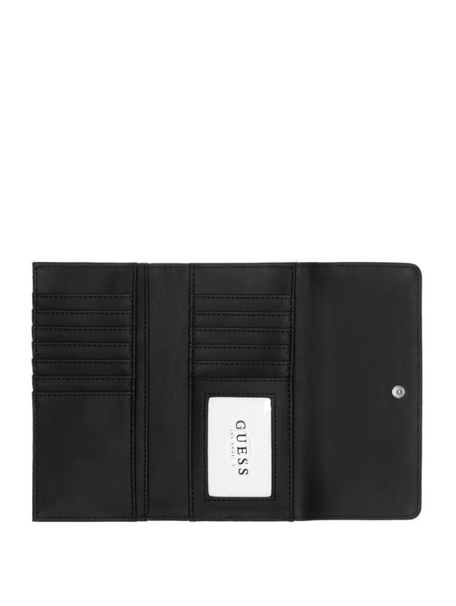 GUESS BILLETERA AENGUS SLIM CLUTCH STONE MULTI