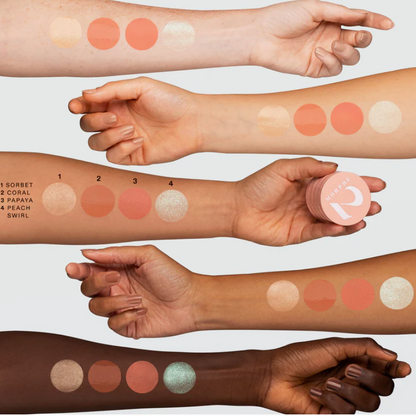 Morphe 2 Quad Goals Multi-Palette - Fresh Peach