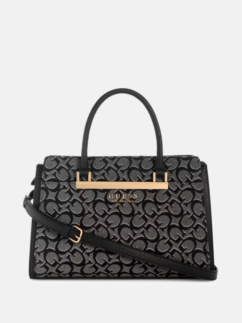 GUESS CARTERA MARVA SATCHEL COAL